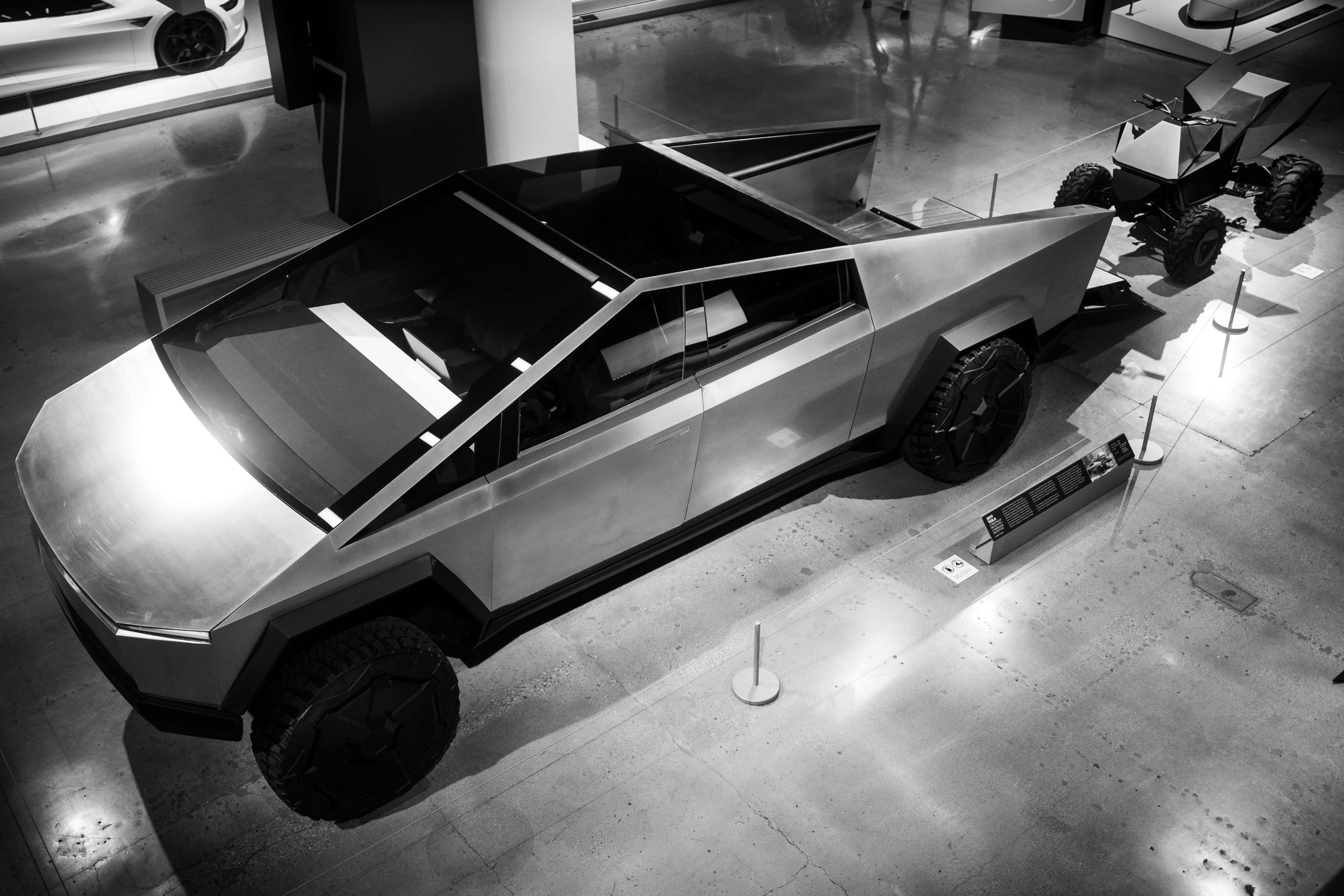 Cybertruck at the Petersen Automotive Museum