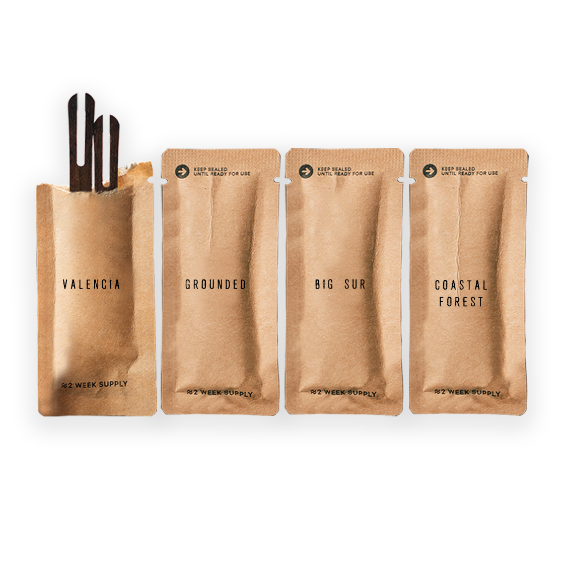 ScentWedge Discovery Set Tesla air freshener — 4 scents — 2-month supply